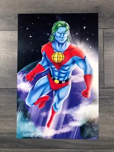 Captain Planet Art Print 11x17 Convention Exclusive - Picture 1 of 1