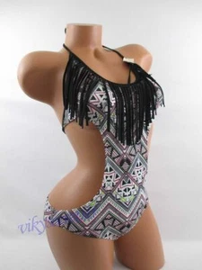 Victoria's Secret nuoto multicolore MONOKINI XSMALL nuovo con etichetta - Foto 1 di 4
