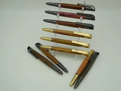 Unikate, Kugelschreiber aus Edelhölzern handgedrechselt, Noble Twist - Bild 1 von 4