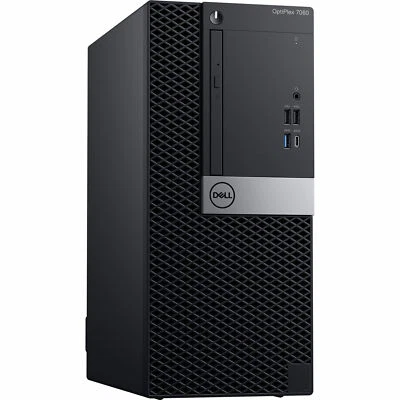 Dell OptiPlex 7060 Intel i3-8300/12GB RAM/2TB HDD+16GB Optane/Windows 10 pro - Image 1 of 4