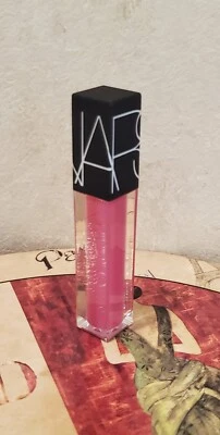 NARS Velvet Lip Glide Long Lasting Lip Gloss BAIT PINK  New Full Size - Image 1 of 2