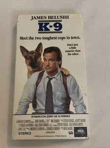 NEW VHS Movie K-9 James Belushi Cop Action Comedy Steven Siegel Sealed - Picture 1 of 2