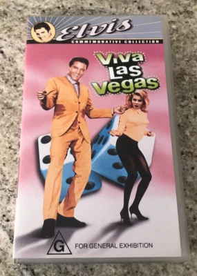 ELVIS PRESLEY-VIVA LAS VEGAS (1963)- ORIGINAL VHS CASSETTE - 1989 - NEW & SEALED - Image 1 of 4