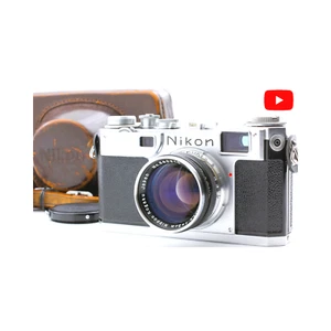 [Top MINT w/ Case] Nikon S2 35mm Rangefinder 50mm F1.4 Film Camera  From JAPAN - Picture 1 of 14