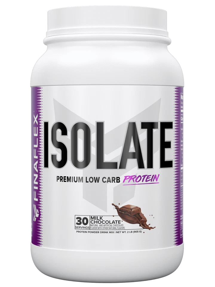 FinaFlex Protein Isolate Low Carb Zero Sugar Powder Choose Flavor 30 Servings - Image 1 of 1