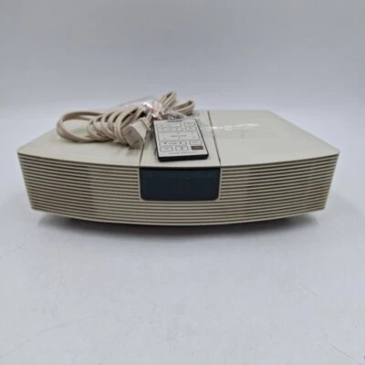 Bose Wave Radio AM FM Stereo Digital Alarm Clock AWR1-1W - Image 1 of 4