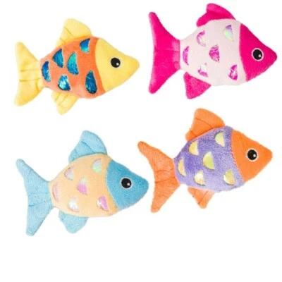 Spot Shimmer Glimmer Fish Assorted Catnip Toy* - Image 1 of 4