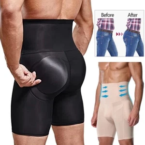 Men Buttocks Shaper Padded Enhancer Underwear Butt Lifter Boxer Briefs Pants US - Picture 1 of 25
