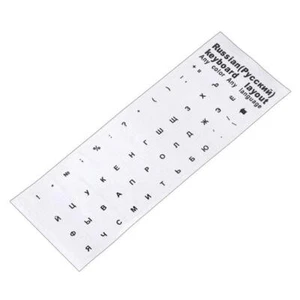 Russian Standard Alphabet Keyboard Stickers Non Fade Letters Y6O4 - Picture 1 of 16