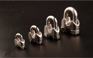 5 mm Diámetro 304 Acero Inoxidable Cable Cable Clip Anillo de sujeción Accesorios - Imagen 1 de 7