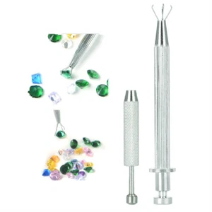 Jewelry Holder Bead Gem Pick Up Tool Diamonds Grabbing Catcher Grabber Tweezer y - Picture 1 of 12