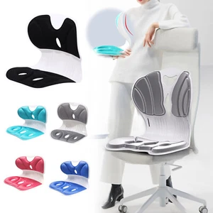 Lumbar Support Pillow Chair Waist Pillow Sturdy Back Lumbar Comfortable Cushion - Picture 1 of 21