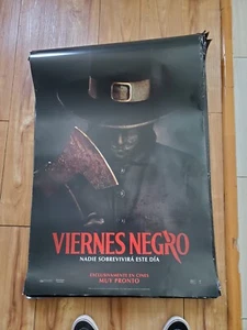 Super Rare Thanksgiving 2023 Eli Roth Horror Movie Poster Viernes Negro 27 X 40 - Picture 1 of 14