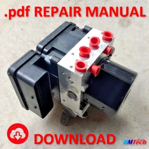 REPAIR MANUAL .pdf ABS Pump ECU 10.0212 / 10.0961 5DF0 5DF1 Refurbish Brushes - Picture 1 of 5