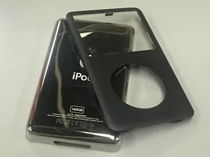 NUOVA cover anteriore e posteriore sottile nera + 160 GB per iPod 6a 6,5a generazione Classic - Foto 1 di 4