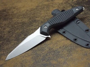 Cuchillo personalizado exclusivo G. Verizhnikov cuchillo exterior N690 Böhler acero 60-HRC - Imagen 1 de 5