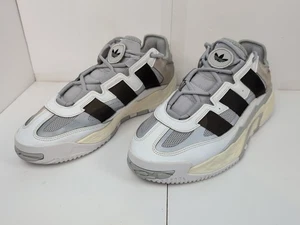 Adidas Originals Herren "Niteball" Turnschuhe grau/weiß Größe UK 10 - schöner Zustand - Bild 1 von 20