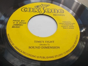 SOUND DIMENSION - TIME'S TIGHT 7'' COXSONE - Picture 1 of 2
