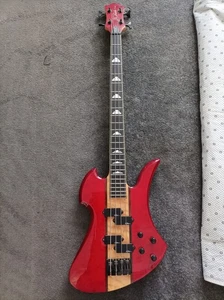 B.C.Rich Heritage Classic Mockingbird Bass Electric Bass Guitar Used Product - Picture 1 of 4