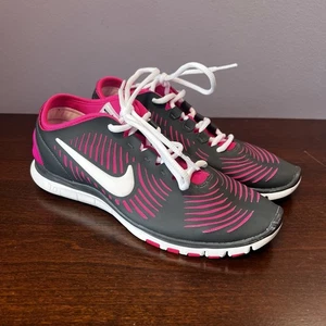 Scarpe Nike Free Balanza 3.0 donna 7.5 rosa grigio scuro bianco atletiche ottime condizioni - Foto 1 di 10
