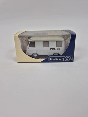 eligor camion 1/43 Peugeot J7 Police Blanc 101072 - Photo 1/4