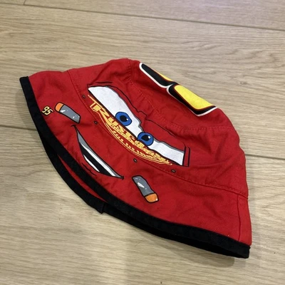 Raro De Colección Disney Pixar Coches Iluminación McQueen Rojo Cubo Sombrero Talla Niño OSFM USADO EN EXCELENTE ESTADO Foto 1 de 4