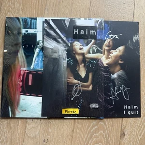 "OCTO6" 6% OFF - SIGNED HAIM - I Quit 2LP Black Vinyl - Picture 1 of 1