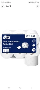 Original Tork T8 SmartOne Toilettenpapier 2-lagig 1150 Blatt (6er Pack) 472242 (M²) - Bild 1 von 1