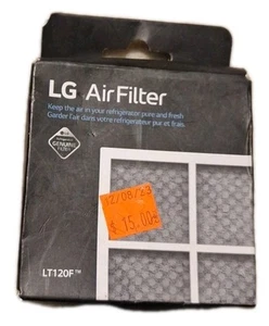 Filtro de aire fresco para refrigeradores LG LT120F OEM nuevo (B100) - Imagen 1 de 3