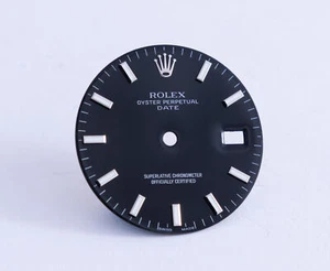 Rolex Date Black Index Dial for model 15200 FCD21939 - Picture 1 of 2