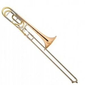 Jupiter TENOR POSAUNE 636RL Bb/F,Goldmessing,+Mundstück+Koffer,kraftvoller SOUND - Bild 1 von 7