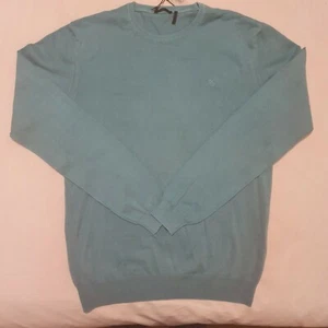 IKKS French Designer Men's BNWT Size M Green Jumper Top V22 - Picture 1 of 7