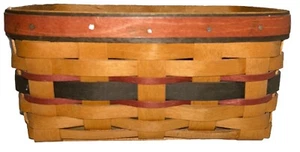 Vintage 1996 Longaberger Father's Day Address Basket - Picture 1 of 5