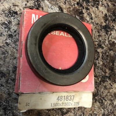 ¡Sello de rueda NOS National 481837 F+S! Foto 1 de 4