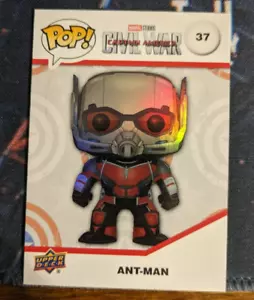 Upper Deck Funko Marvel - Captain America Civil War - Ant-Man #37 Foil Parallel - Picture 1 of 2