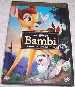 Bambi (Two-Disc Platinum Edition) DVD Walt Disney - Picture 1 of 2