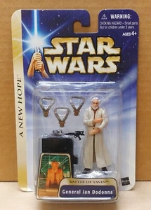 Star Wars Saga A New Hope General Dodonna Battle of Yavin ANH 2004 04 12 - Bild 1 von 10