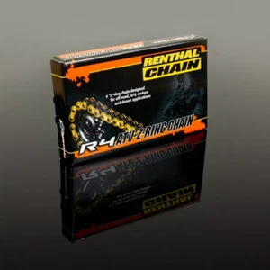 RENTHAL C302 ATV CHAIN R4 Z RING 520 Pitch 100 Links C302 Quad Enduro Desert - Picture 1 of 2