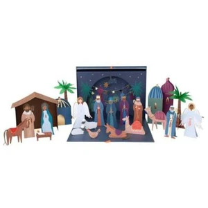CHRISTMAS Nativity Paper Craft Advent Calendar - Picture 1 of 7
