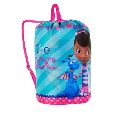 Saco de dormir de camping + mochila Disney Doc McStuffins niña 3+ años NUEVO Foto 1 de 4