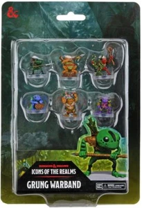 D&D Icons of The Realms: Grung Warband. 6 Piece Pre-Painted Miniature Set - Dung - Picture 1 of 3