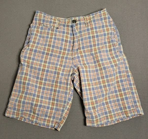 American Eagle Outfitters Herren Größe 28 x 10 AE kariert orange Chino Preppy Shorts - Bild 1 von 11