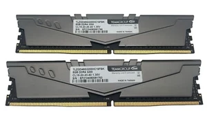 Team T-Force Vulcan Z 16GB 2x8GB PC4-25600 DDR4-3200 Gaming TLZGD48G3200HC16FBK - Picture 1 of 3