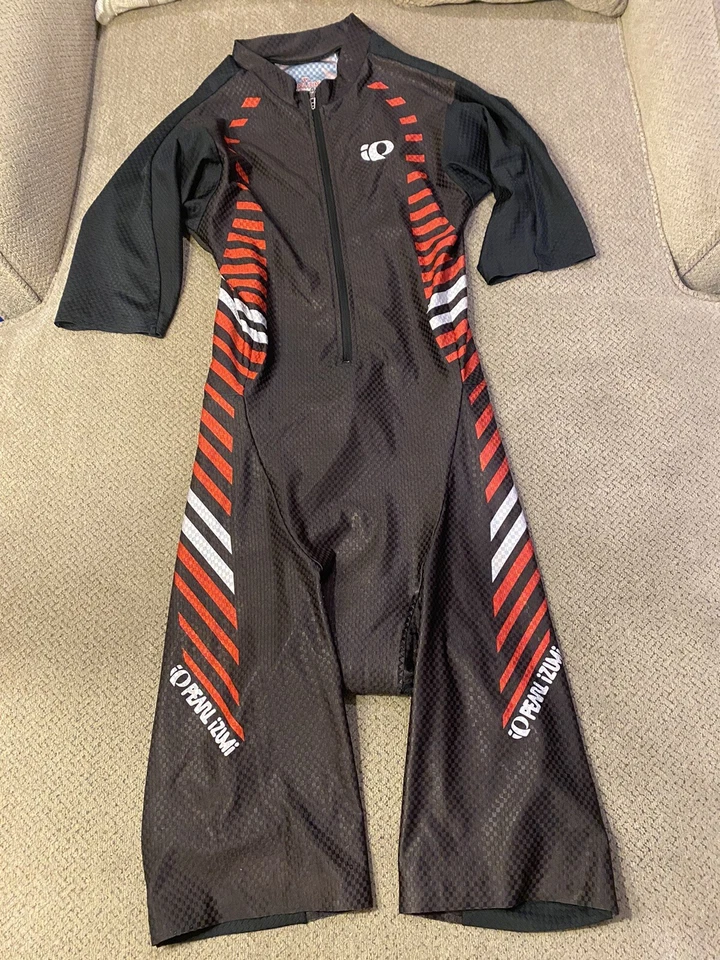 Mens Pearl Izumi Pro Series Aero Pro Team Cycling Skinsuit Speedsuit Medium - Image 1 of 2