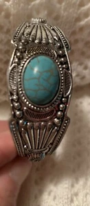 blaues Howlith Manschettenarmband in Silverton - Bild 1 von 6