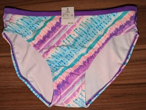 Girls' Tie-Dye Bikini Swim Bottom - More Than Magic™, Size XL (14/16) - Picture 1 of 2
