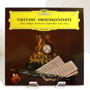 1966 Holliger Virtuose Oboenkonzerte Deutsche Grammophon 139152 Neuwertig Stereo LP - Bild 1 von 2