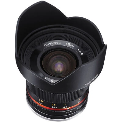 Samyang 12mm f/2.0 NCS CS Lens for Sony E-Mount (APS-C) - Black - Image 1 of 4