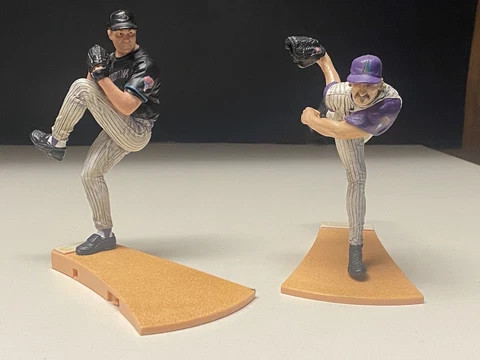 randy johnson/curt schilling diamondbacks action figures bundle Cover