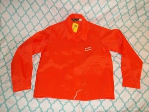 Vtg 1970's UNWORN With Tag STIHL CHAINSAWS THIN NYLON WEATHERCASTER JACKET M - Picture 1 of 12